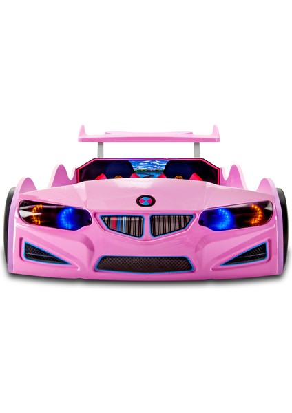 Gt1 - Yataklı - Bmw - Arabalı Yatak, Pembe
