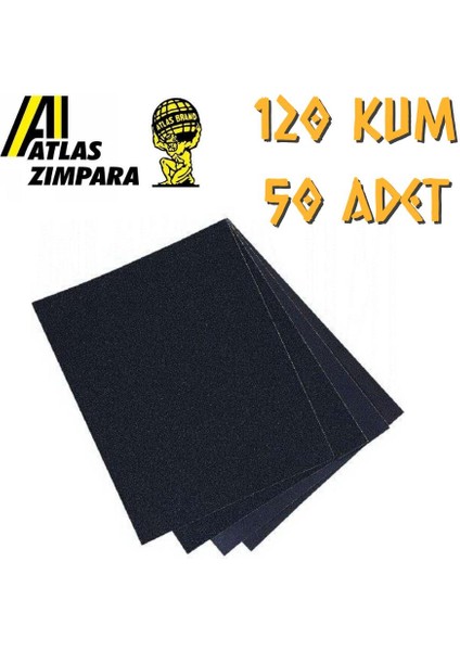 188 Su Zımparası 120 Kum - 50 Adet