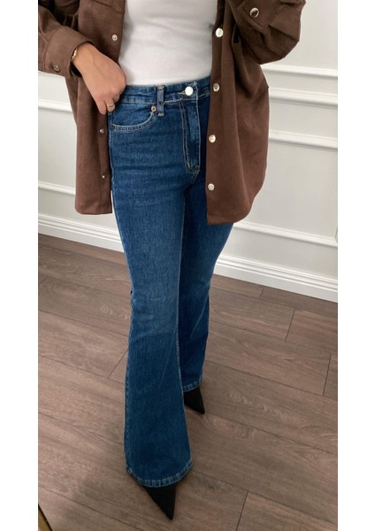 Ispanyol Koyu Mavı Pantolon