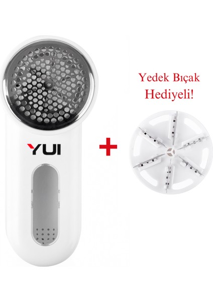 Cx1 Şarjlı (Type C) Tüy ve Tiftik Toplama Temizleme Makinesi+ 1 Adet Yedek Bıçak Hediyeli