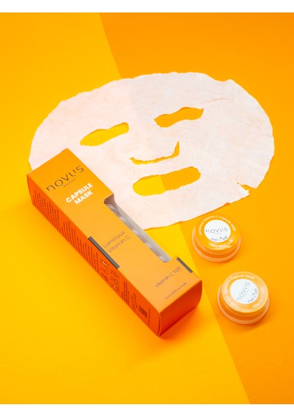 Exclusive Luminous Vitamin C 20 Capsule Mask Aydınlatıcı-Ton Eşitleyici Kapsül Maske 10 Adet