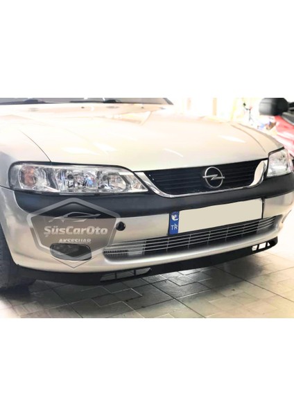 Opel Vectra B 1995-2002 Uyumlu Üniversal Laguna Lip Esnek Ön Lip 2 Parça Tampon Altı Dil Karlık Ön Ek