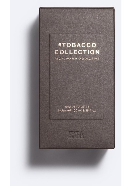 TOBACCO COLLECTION RICH/WARM/ADDICTIVE EAU DE TOILETTE 100 ML (3,38 FL. OZ.) SPECIAL EDITION.