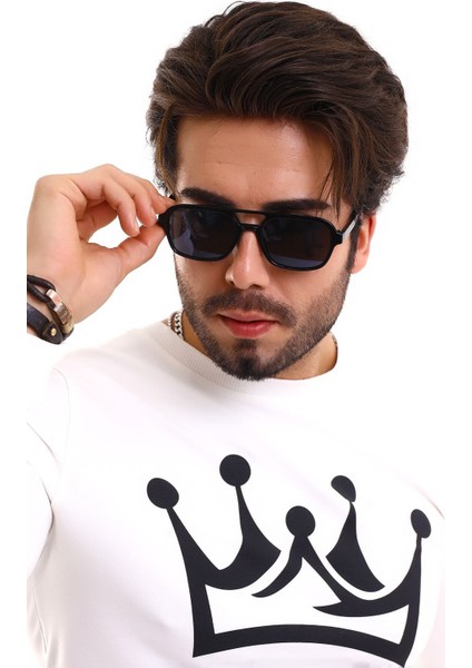 Unisex Siyah Vintage Kemik Güneş Gözlüğü fiyatları