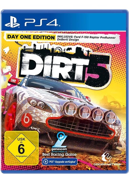 Dirt 5 Day One Edition Ps4 Oyun