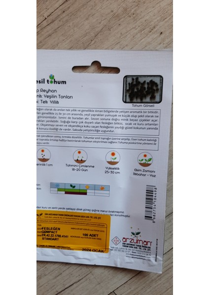 Top Reyhan Tohumu fırsatları