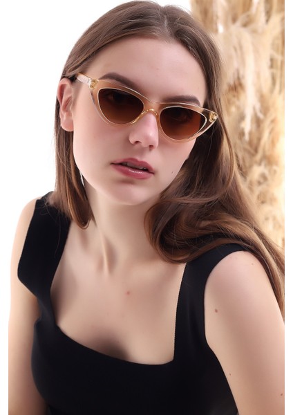 Cat Eye Klasik Bal Güneş Gözlüğü fiyatları