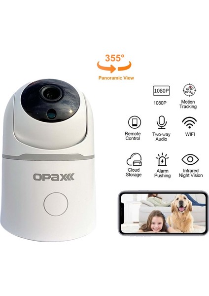 OPAX-3100 2mp 1080P Ip Wıfı Ptz Auto Trackıng Indoor Camera