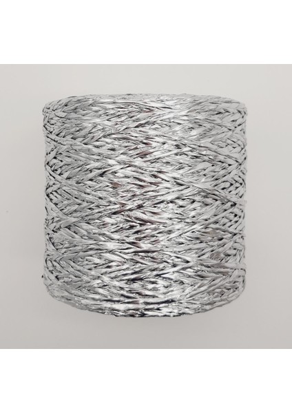 Özel Sarım Simli Kağıt Ip Mat Açık Gri Renk