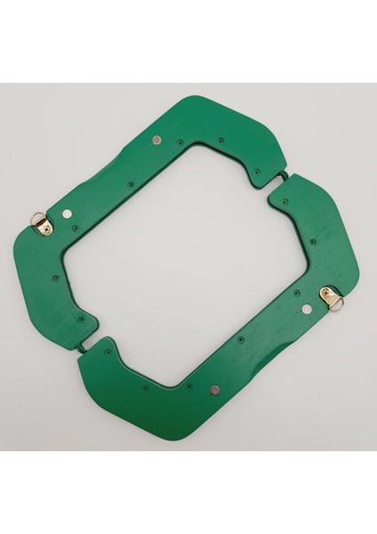 22 cm Ahşap Çanta Bursu Yeşil Renk fiyatları