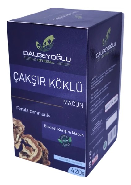 Dalbeyoğlu Bitkiselçakşır Köklü Macun 420 G