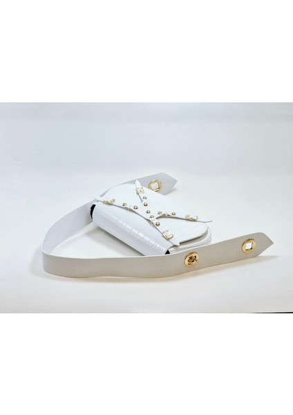 Kroko Desen Özel Kilit Sistemli Kadın Omuz Çantası modelleri