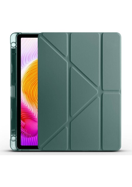 Xiaomi Redmi Pad Se Kılıf Tri Folding Kalem Bölmeli Standlı Kılıf