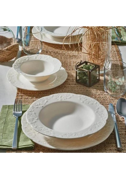 Carmina 6 Kişilik Yemek Takımı 24 Parça modelleri