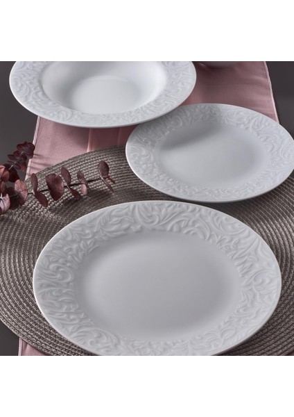 Bronte 6 Kişilik Yemek Takımı 24 Parça