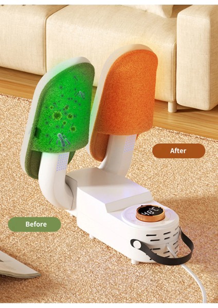 Smart Portable Electric Shoe Boots Dryer And Warmer, Foldable Smart Pane