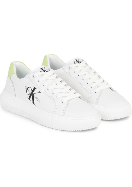 Chunky Cupsole Mono Lth W Beyaz Kadın Sneaker fiyatları