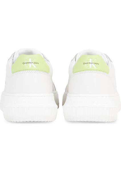 Chunky Cupsole Mono Lth W Beyaz Kadın Sneaker fırsatları