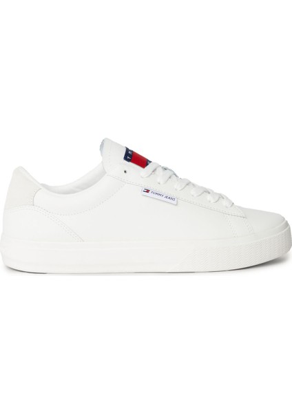 Tjw Cupsole Sneaker Ess Beyaz Kadın Sneaker