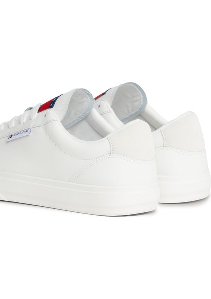 Tjw Cupsole Sneaker Ess Beyaz Kadın Sneaker