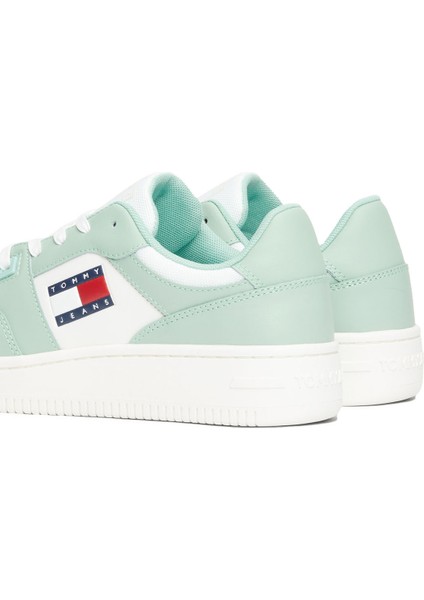 Tjw Retro Basket Ess Yeşil Kadın Sneaker fırsatları