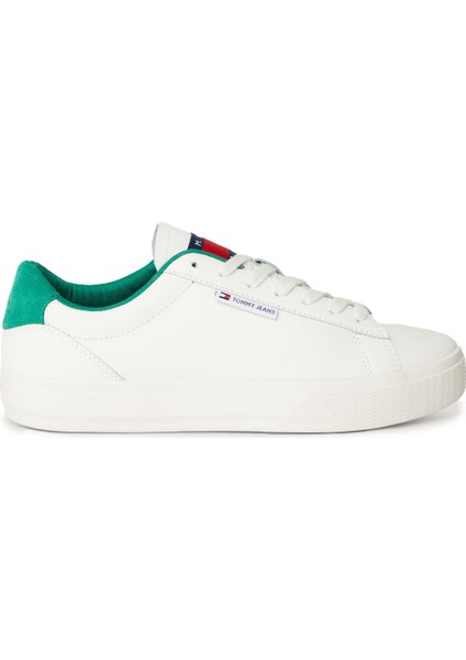 Tjw Cupsole Sneaker Ess Beyaz Kadın Sneaker