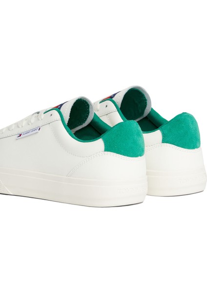 Tjw Cupsole Sneaker Ess Beyaz Kadın Sneaker fırsatları