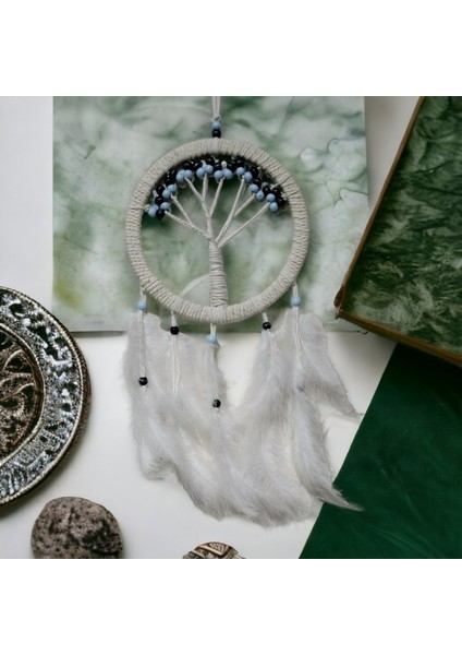 Dekoratif,hediyelik Rüya Kovan Hayat Ağacı Dream Catcher