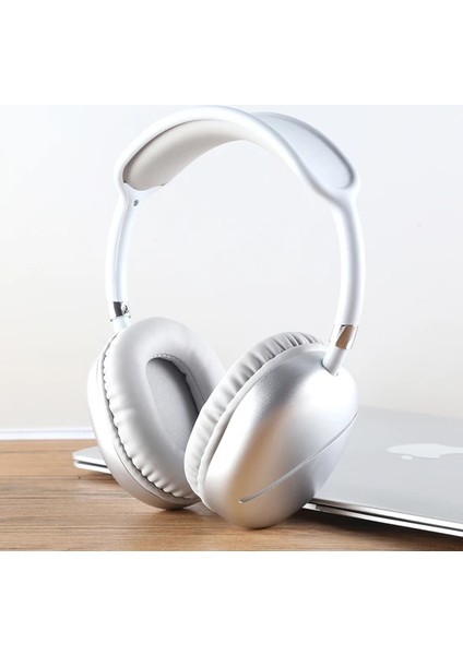 MAX10 LED Işıklı Kulak Üstü Kablosuz Bluetooth Kulaklık