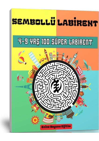 Sembollü Labirent Bulmaca Kitabı