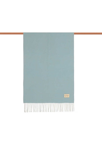 Mavi Bej Çift Taraflı Kışlık Şal modelleri