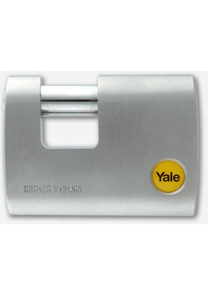 Krom Kaplamalı Pirinç Gövdeli Asma Kilit - Kayar Pimli 60 mm