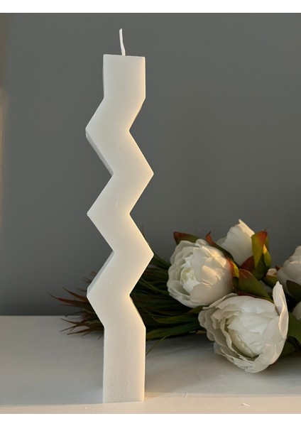 Sütun Zigzag Blok Mum