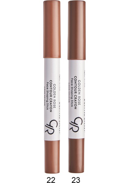 Stick Kontür Kalemi - Contour Crayon Face Shaper Stick No: 22-23 2'li Set