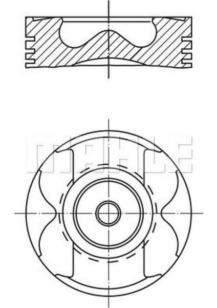 Piston Segman 0.50 83.50MM Mercedes OM651 W176 W246 W204 C218 X204 W212 W447 W639 B906 B907 B910 102008