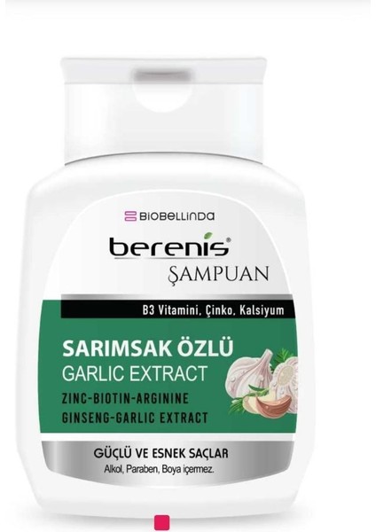 Sarımsak Özlü Şampuan