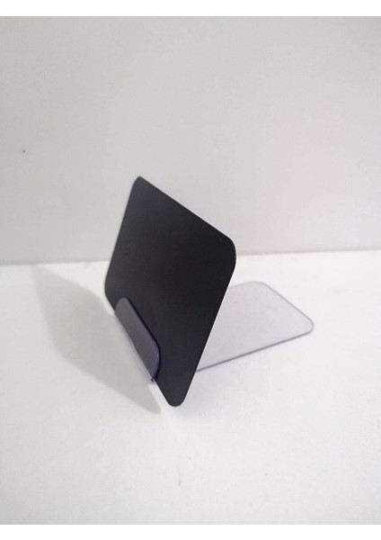 Dekoratif Siyah Etiket Seti A8 (7,5x5 cm) Silinebilir Karatahta Ayaklı Vitrin Etiket Takımı Fiyat Ürün Etiketi İsimlik Seti