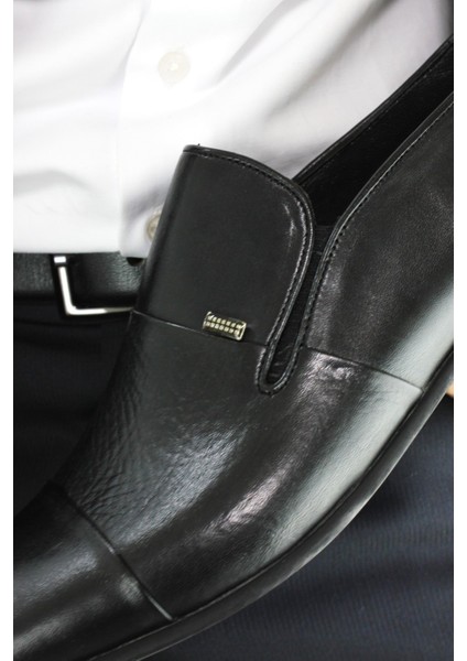 Erkek Deri Bağcıksız Klasik Ayakkabı ER23/N505 indirimleri