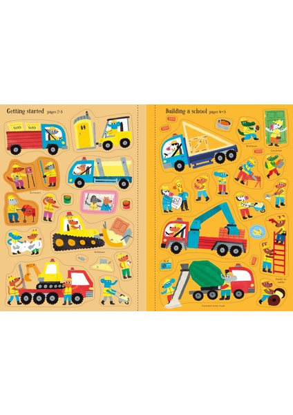 Little First Stickers Building Site - Jane Bingham fırsatları