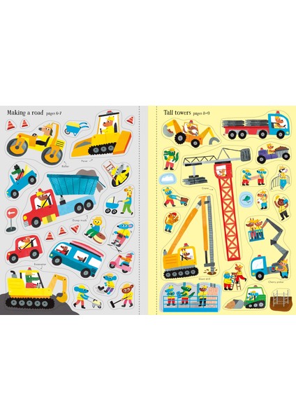 Little First Stickers Building Site - Jane Bingham indirimleri