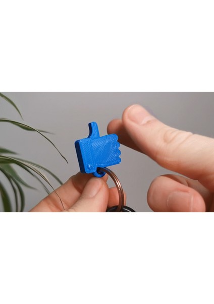 2'li Başparmak Yukarı ''thumbs Up'' Anahtarlık