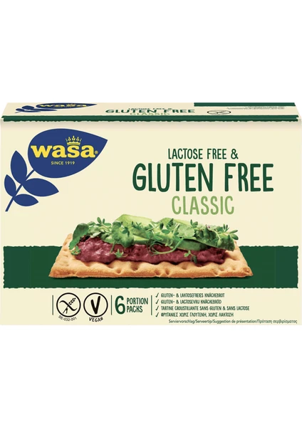 Glutensiz Gevrek Ekmek Crispbread Gluten Free 240 gr