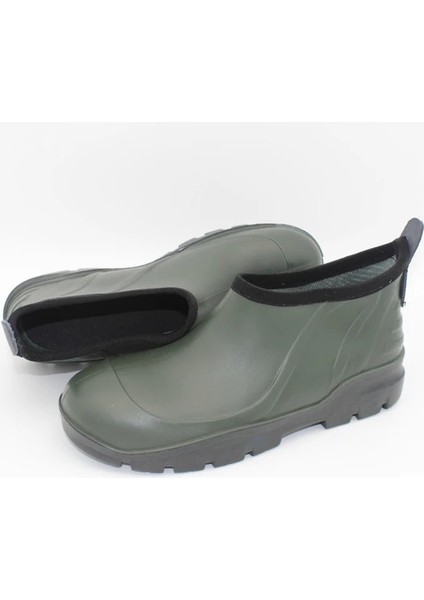 Kaymaz Taban Yeşil Kısa Bahçe Iş Çalışma Botu Kısa Bot Koku Yapmaz Çakı Hediyeli fırsatları