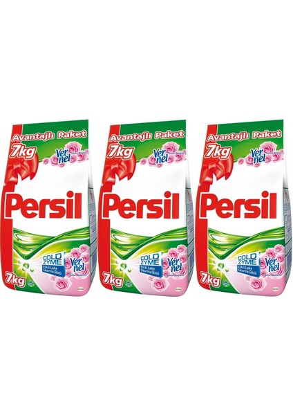 Matik Toz Çamaşır Deterjanı 7+7+7:21KG Gülün Büyüsü Renkli Beyaz+Color/renkli (138 Yıkama) fiyatları