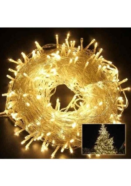 100 Ledli Fişli Led, Dekor Lambası 10M Günışığı Yılbaşı Ağacı Işığı fiyatları