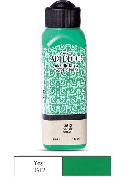 Akrilik Boya 140 ml Yeşil