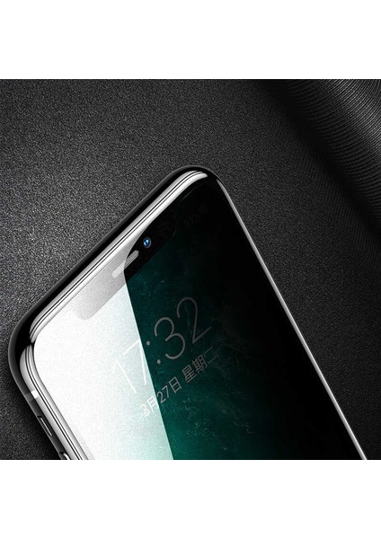 Apple iPhone 15 Pro Anti-Dust Privacy Temperli Ekran Koruyucu