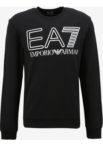 Kapüşon Yaka Siyah Erkek Sweatshirt 6RPM08PJSHZ1200