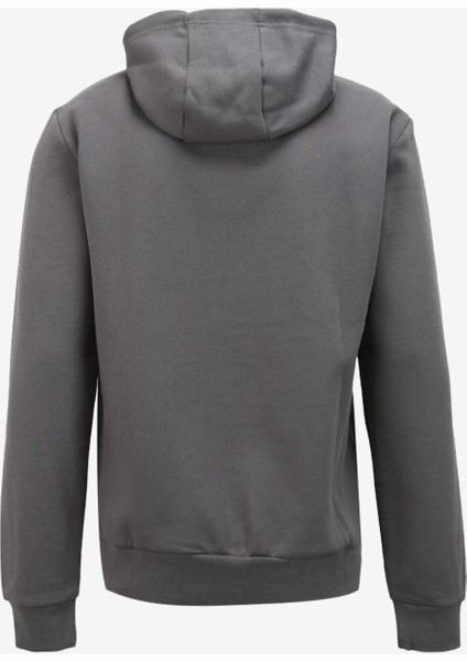 Ea7 Kapüşon Yaka Koyu Gri Erkek Sweatshirt 6RPM02PJ07Z1977