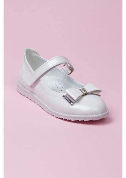 Kız Çocuk Yumuşak Deri, Ortopedik Taban Babet